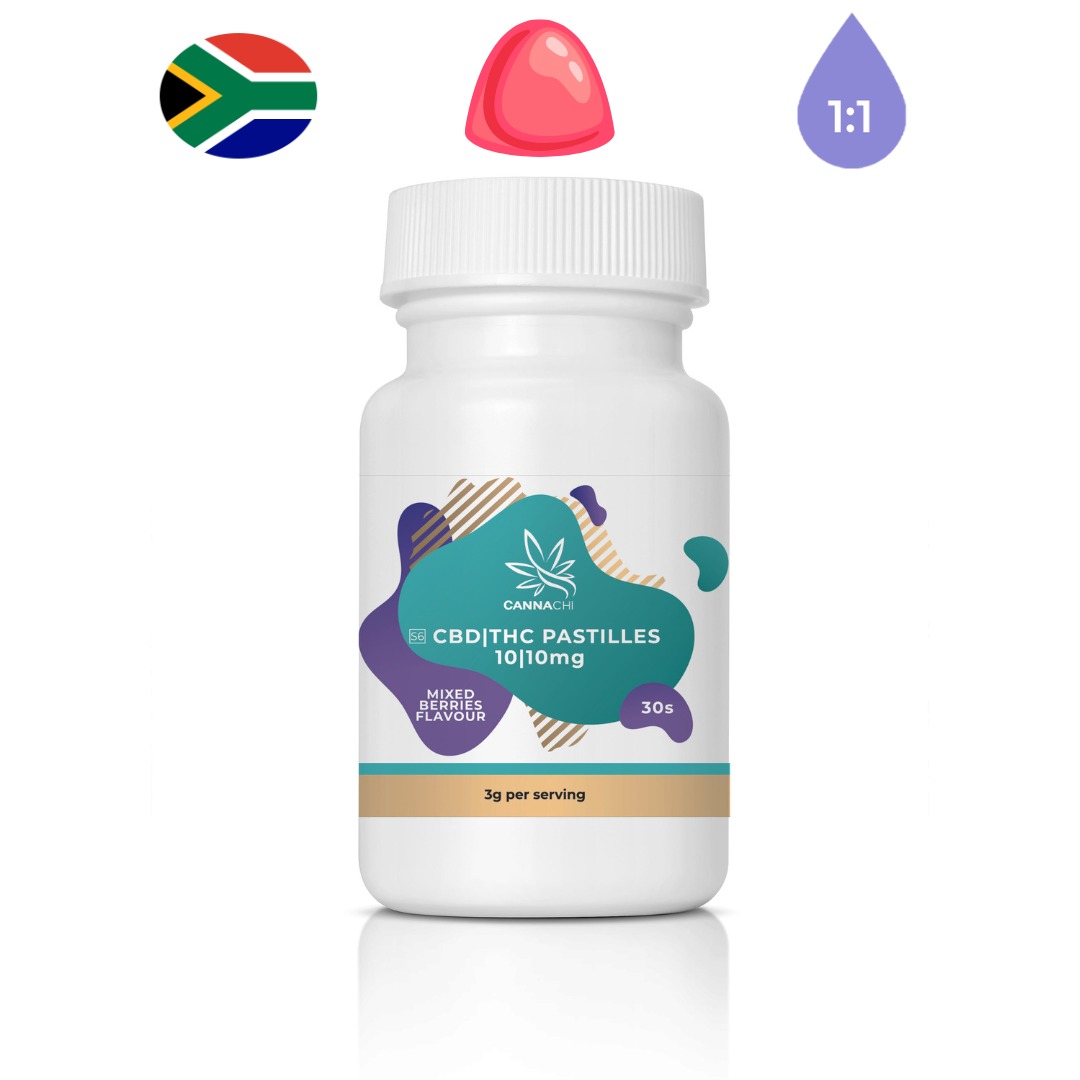 CannaChi - CBD | THC  - 10mg | 10mg - Pastilles Mixed Berries